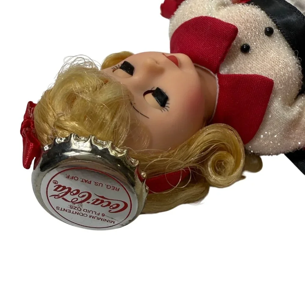 Madame Alexander Coca Cola Carhop 10” Doll 17400  Blonde Hair Blue Eyes With Box